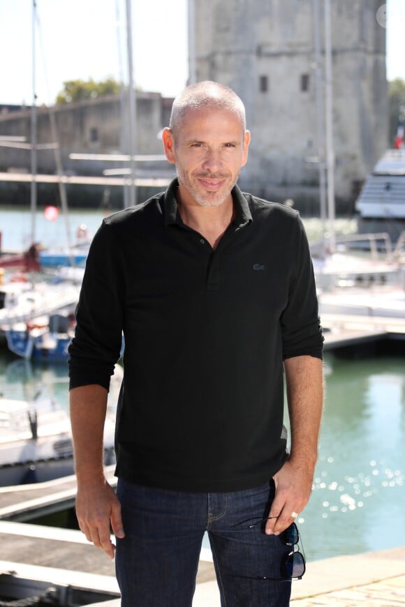 Medi Sadoun - Photocall "Itinéraire D'une Maman Braqueuse" lors de la 21ème édition du Festival de la Fiction TV de la Rochelle le 12 septembre 2019. ©Patrick Bernard / Bestimage
