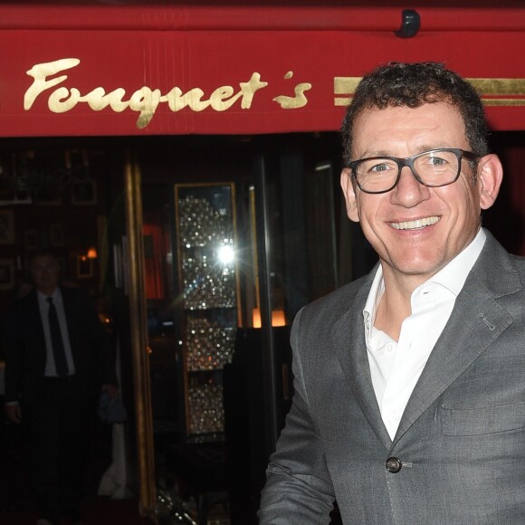 Dany Boon - Dîner de la "Ryder Cup" au Fouquet's Barrière dans le cadre du mois du Golf Barrière, dîner confidentiel dans les salons de la Brasserie Fouquet's la veille du match des célébrités de la Ryder Cup. à Paris le 24 septembre 2018.