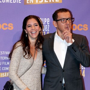 Dany Boon, President du jury du Festival et sa femme Yael - Soirée de clôture et proclamation du palmarès du 17e Festival International du Film de Comédie de l'Alpe d'Huez, le 18 Janvier 2014.