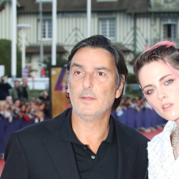 Kristen Stewart et Yvan Attal sur le red carpet de la projection du film " Seberg " lors du 45ème festival du cinéma américain de Deauville le 13 septembre 2019. © Denis Guignebourg / Bestimage