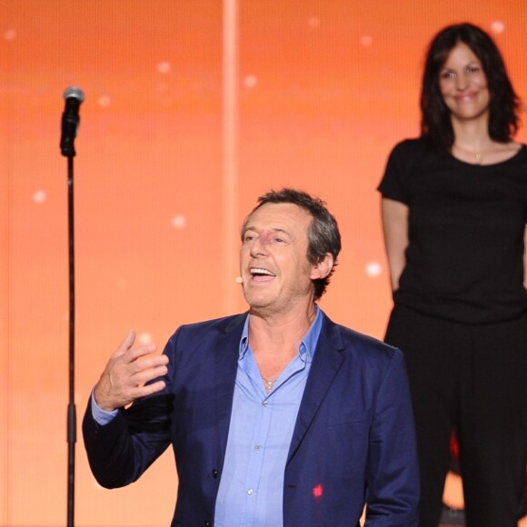 Exclusif - Jean-Luc Reichmann et son frère Bruno, Slimane et Nikos Aliagas - Enregistrement de l'émission TV "La Chanson Secrète 2", qui sera diffusée le 14 septembre sur TF1. Le 25 juin 2019 © Gaffiot-Perusseau / Bestimage