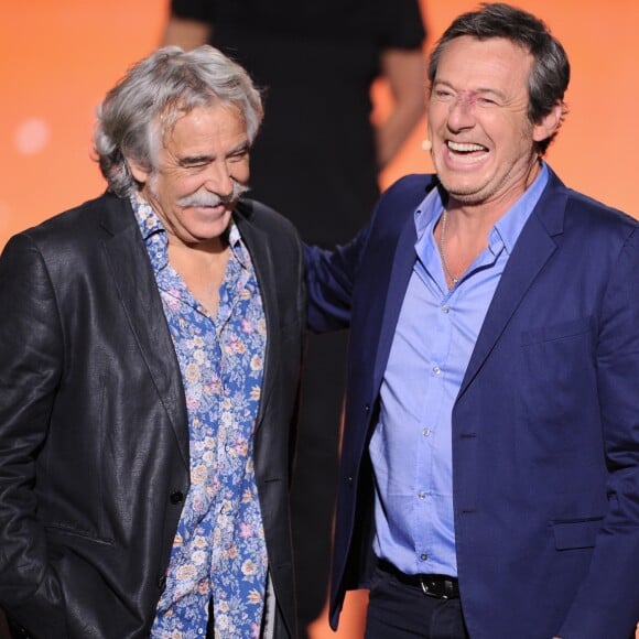 Exclusif - Jean-Luc Reichmann et son frère Bruno - Enregistrement de l'émission TV "La Chanson Secrète 2", qui sera diffusée le 14 septembre sur TF1. Le 25 juin 2019 © Gaffiot-Perusseau / Bestimage