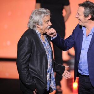 Exclusif - Jean-Luc Reichmann et son frère Bruno - Enregistrement de l'émission TV "La Chanson Secrète 2", qui sera diffusée le 14 septembre sur TF1. Le 25 juin 2019 © Gaffiot-Perusseau / Bestimage