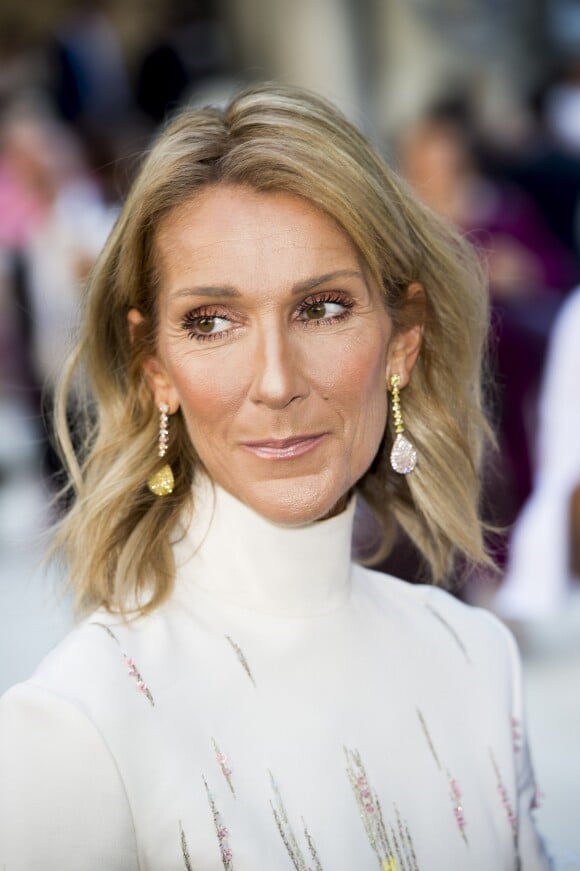 Celine Dion - Arrivées au défilé de mode Haute-Couture automne-hiver 2019/2020 Valentino à Paris le 3 juillet 2019. © JB Autissier / Panoramic / Bestimage