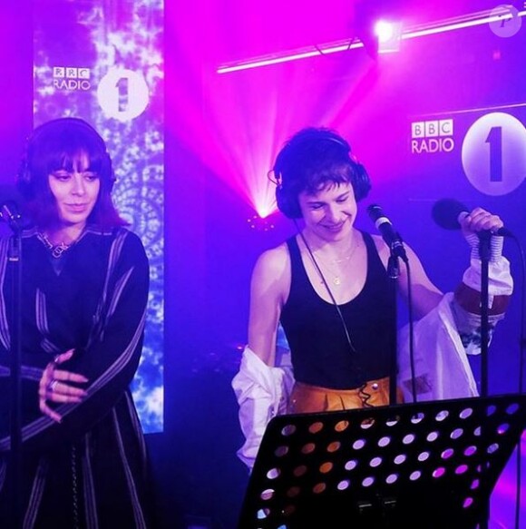 Christine and the Queens et Charli XCX. Septembre 2019.