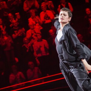 Exclusif - Christine and the Queens dans l'émission "Bon anniversaire Veronique Sanson" diffusée le 26 avril 2019 à 21 heures sur France 3. Paris, le 8 Avril 2019. © Cyril Moreau / Bestimage