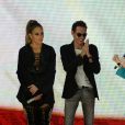 Jennifer Lopez, Marc Anthony (ex mari de Jennifer Lopez) et Hillary Clinton - Hillary Clinton lors du concert de Jennifer Lopez organisé pour soutenir sa candidature aux elections présidentielles à Miami le 29 octobre 2016.