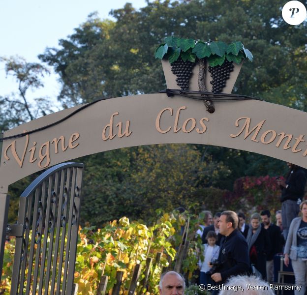 Cérémonie du Ban des Vendanges du Clos-Montmartre 201, le 14 octobre 2017 © Veeren Ramsamy / Bestimage
