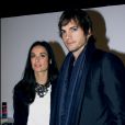 Demi Moore et Ashton Kutcher à Paris en 2007