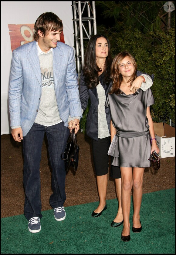 Demi Moore et Ashton Kutcher à Los Angeles en 2006