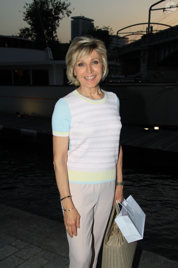 Évelyne Dhéliat - 7ème édition du Trophée de la Pétanque Gastronomique au Paris Yacht Marina à Paris le 27 juin 2019. © Philippe Baldini/Bestimage27/06/2019 - Paris