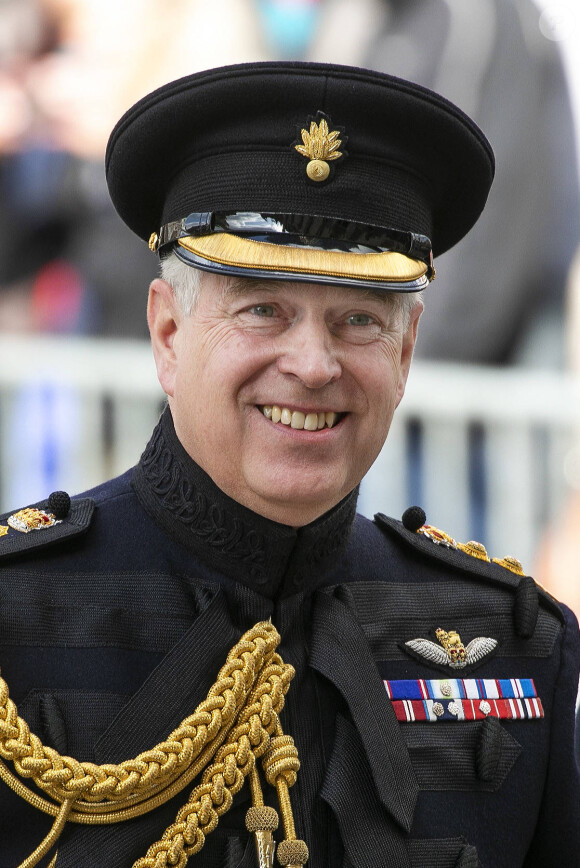 Le prince Andrew, duc d'York, lors des commémorations des 75 ans de la libération de Bruges, en Belgique, le 7 septembre 2019.