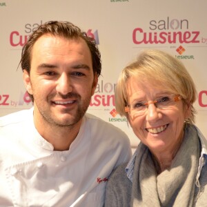 Cyril Lignac et Mercotte - 2e édition du Salon Cuisinez, Porte de Versailles, le 20 octobre 2012