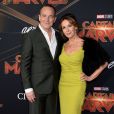 Jennifer Grey et son mari Clark Gregg à la première de Captain Marvel au théâtre El Capitan à Hollywood, Los Angeles, le 4 mars 2019
