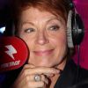 Exclusif - Véronique Genest participe à l'émission "Le show de Luxe" sur la radio Voltage à Paris le 8 octobre 2018. © Philippe Baldini/Bestimage