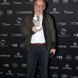 Fabrice Luchini à la press Room de la 11ème cérémonie des Globes de Cristal au Lido à Paris le 30 janvier 2017. © CVS / Bestimage