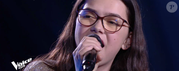 Marie - Battles de "The Voice Kids 2019" sur TF1. Le 27 septembre 2019.