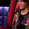 Amel Bent - Battles de "The Voice Kids 2019" sur TF1. Le 27 septembre 2019.