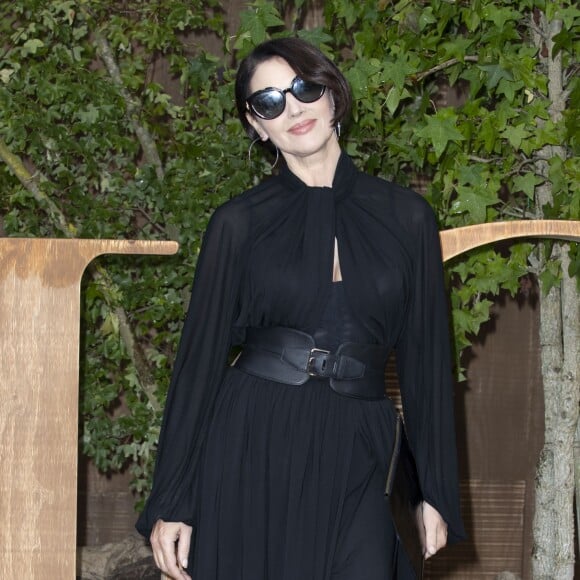 Monica Bellucci assiste au défilé Christian Dior, collection prêt-à-porter printemps-été 2020. Paris, le 24 septembre 2019. © Olivier Borde / Bestimage