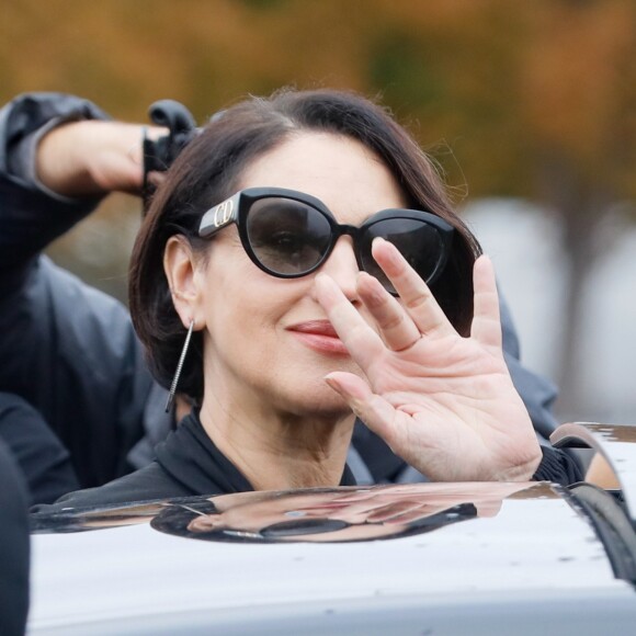 Monica Bellucci assiste au défilé Christian Dior, collection prêt-à-porter printemps-été 2020. Paris, le 24 septembre 2019. © Christophe Clovis / Vereen / Bestimage