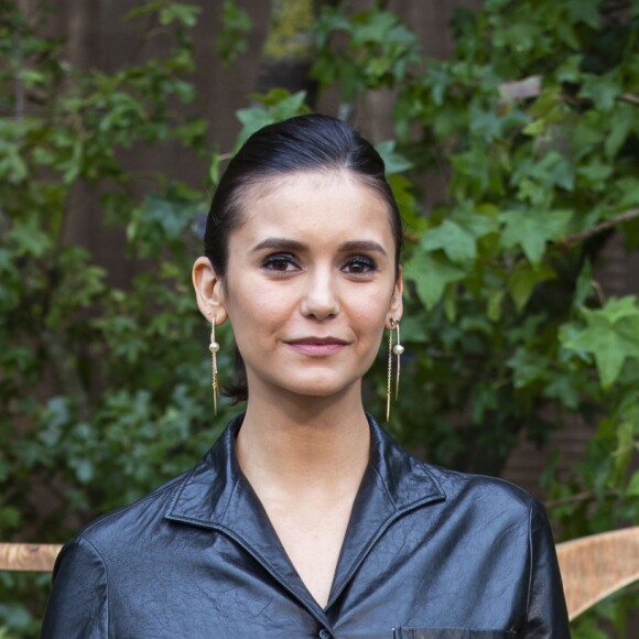 Nina Dobrev assiste au défilé Christian Dior, collection prêt-à-porter printemps-été 2020. Paris, le 24 septembre 2019. © Olivier Borde / Bestimage