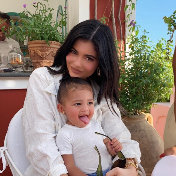 Kylie Jenner et l'adorable Stormi- Instagram.