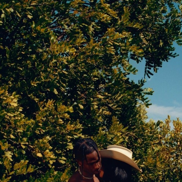 Kylie Jenner et Travis Scott pour Playboy -Instagram.