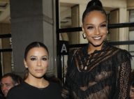 Eva Longoria face à Alicia Aylies sensuelle en transparence chez Guy Laroche