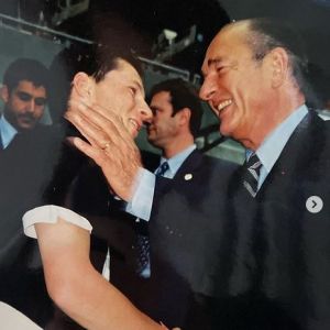 Jean Imbert et Jacques Chirac en 1999.