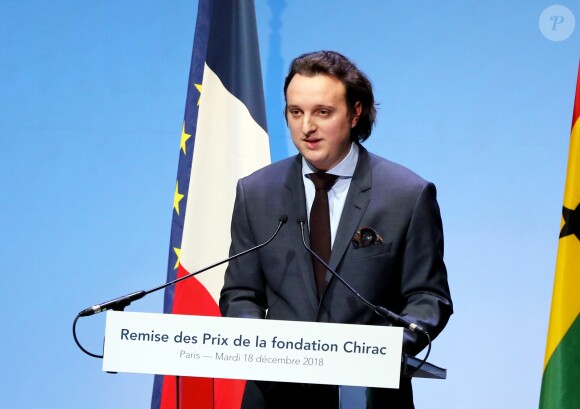 Exclusif - Martin Rey-Chirac - 5ème édition de la cérémonie de remise des prix de la fondation Chirac au musée du Quai Branly - Jacques Chirac à Paris le 18 Décembre 2018. © Dominique Jacovides / Bestimage