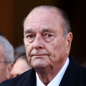Jacques Chirac - Obèsques de Bernard Niquet, à Paris, le 15 novembre 2011