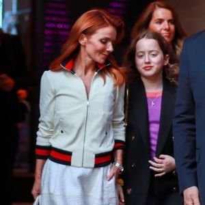 Geri Halliwell et sa fille Bluebell Madonna à Paris. Le 27 septembre 2019.