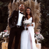 Tara Damiano (Secret Story 7) s'est mariée avec Franck Levy, Instagram (28 septembre 2019).