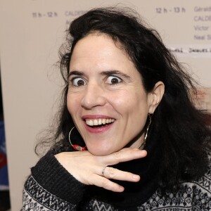 Mazarine Pingeot - 38ème salon du livre de Paris à la Porte de Versailles à Paris le 18 mars 2018. © Cédric Perrin/Bestimage