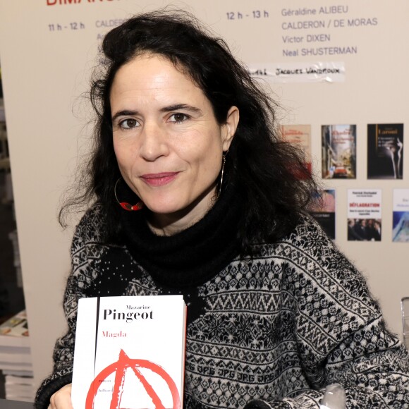 Mazarine Pingeot - 38ème salon du livre de Paris à la Porte de Versailles à Paris le 18 mars 2018. © Cédric Perrin/Bestimage