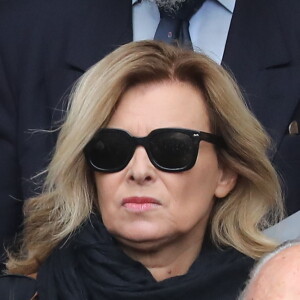 Valérie Trierweiler - Sorties des obsèques de l'ancien président de la République Jacques Chirac en l'église Saint-Sulpice à Paris. Le 30 septembre 2019 © Dominique Jacovides / Bestimage