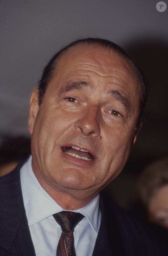 Archives - Jacques Chirac lors d'un meeting en 1995 © Jean-Claude Woestelandt / Bestimage