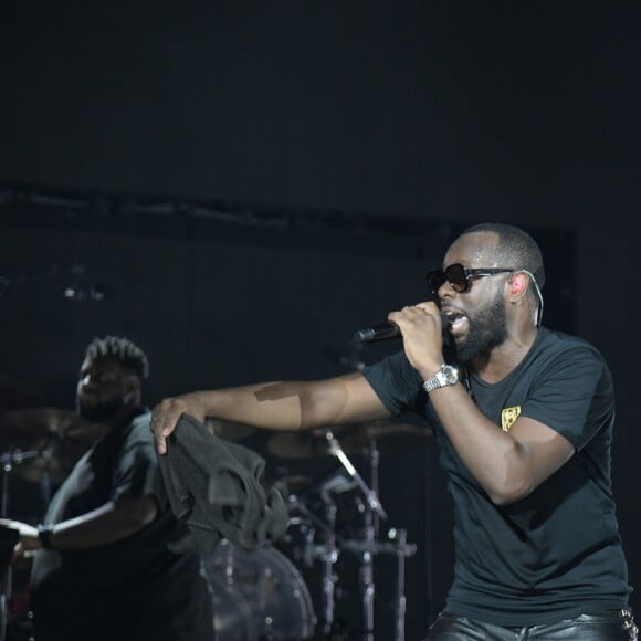 Maitre Gims et H Magnum en concert au Stade de France à Saint-Denis le 28 septembre 2019. © Giancarlo Gorassini / Bestimage