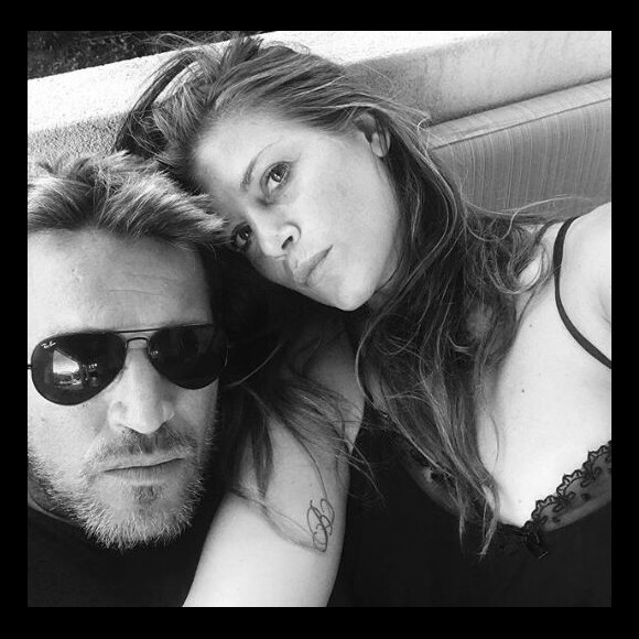 Benjamin Castaldi et sa femme Aurore Aleman - Instagram, juillet 2018