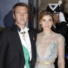 Info - Clotilde Courau et le prince de Savoie victimes d'un important cambriolage à Paris - Le prince Emmanuel Philibert de Savoie et la princesse Clotilde de Savoie (Clotilde Courau) - Arrivee des invites au diner de gala organise au Palais Grand-Ducal, a l'occasion du mariage du prince Guillaume de Luxembourg et la comtesse Stephanie de Lannoy a Luxembourg, le 19 octobre 2012.