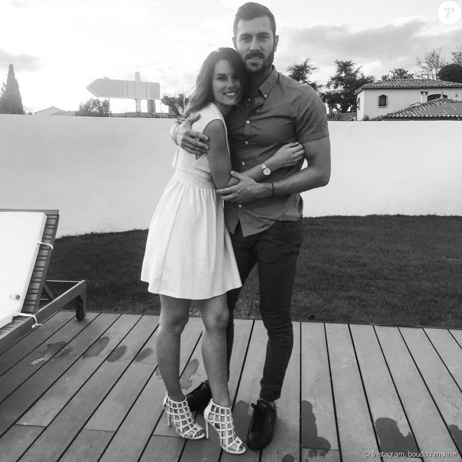 Marine Boudou avec son petit ami, sur Instagram, le 12 mai 2019