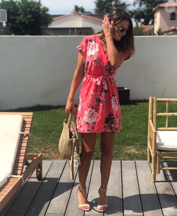 Marine Boudou divine en robe, sur Instagram, le 20 juillet 2019