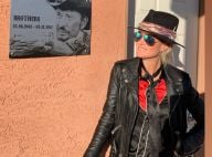Laeticia Hallyday refait le dernier road trip de Johnny avec leurs amis bikers