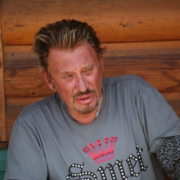 Exclusif - Prix spécial - No Web - Road trip de Johnny Hallyday le long de la route 66 en Californie en Août 2007. © Stephane Kyndt  Exclusive - Johnny Hallyday road trip on the road 66 in August 2007.00/09/2007 - Los Angeles