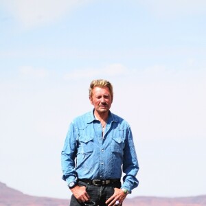 Exclusif - Prix spécial - No Web - Road trip de Johnny Hallyday le long de la route 66 en Californie en Août 2007. © Stephane Kyndt  Exclusive - Johnny Hallyday road trip on the road 66 in August 2007.00/09/2007 - Los Angeles