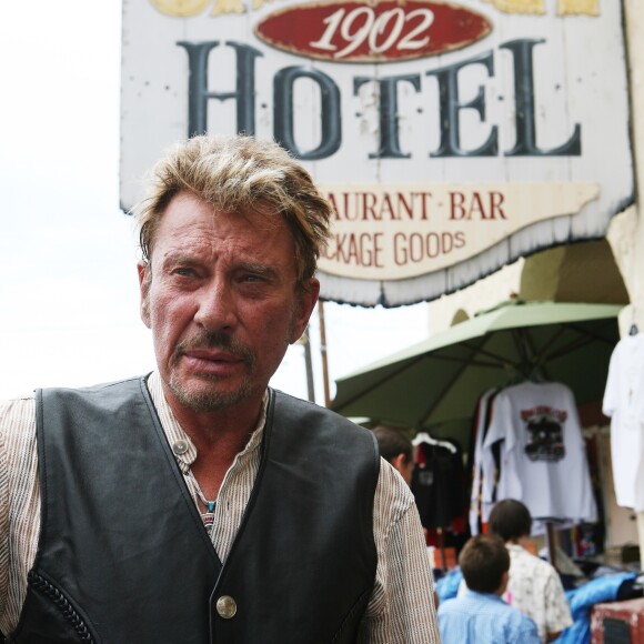 Exclusif - Prix spécial - No Web - Road trip de Johnny Hallyday le long de la route 66 en Californie en Août 2007. © Stephane Kyndt  Exclusive - Johnny Hallyday road trip on the road 66 in August 2007.00/09/2007 - Los Angeles