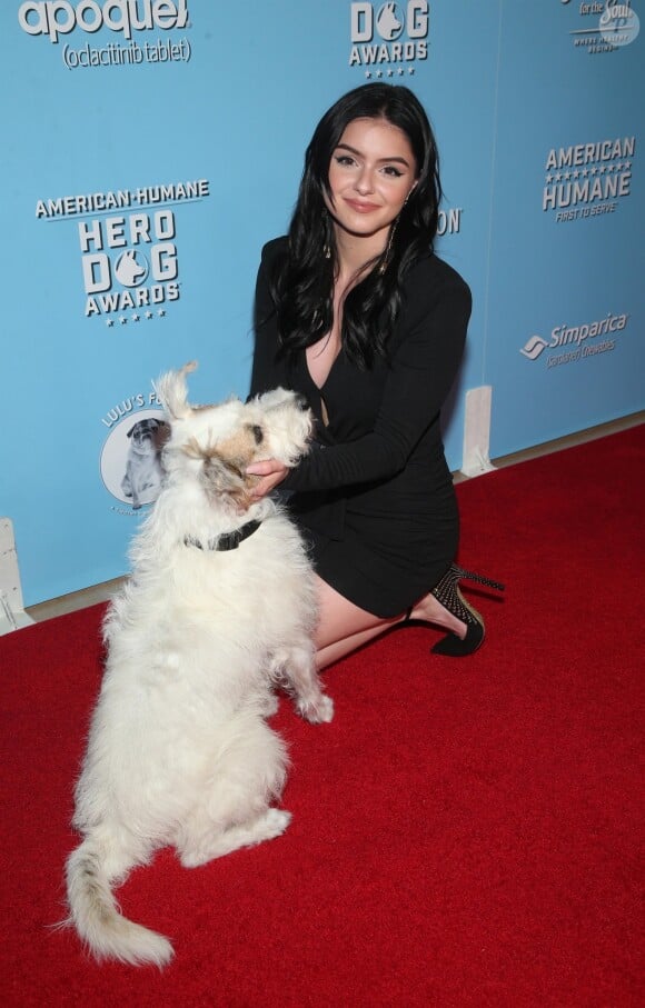 Ariel Winter au photocall des "9ème American Humane Hero Dog Awards" à Los Angeles, le 5 octobre 2019