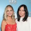Sarah Michelle Gellar, Shannen Doherty au photocall des "9ème American Humane Hero Dog Awards" à Los Angeles, le 5 octobre 2019.