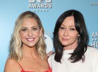 Shannen Doherty radieuse avec Sarah Michelle Gellar en soirée