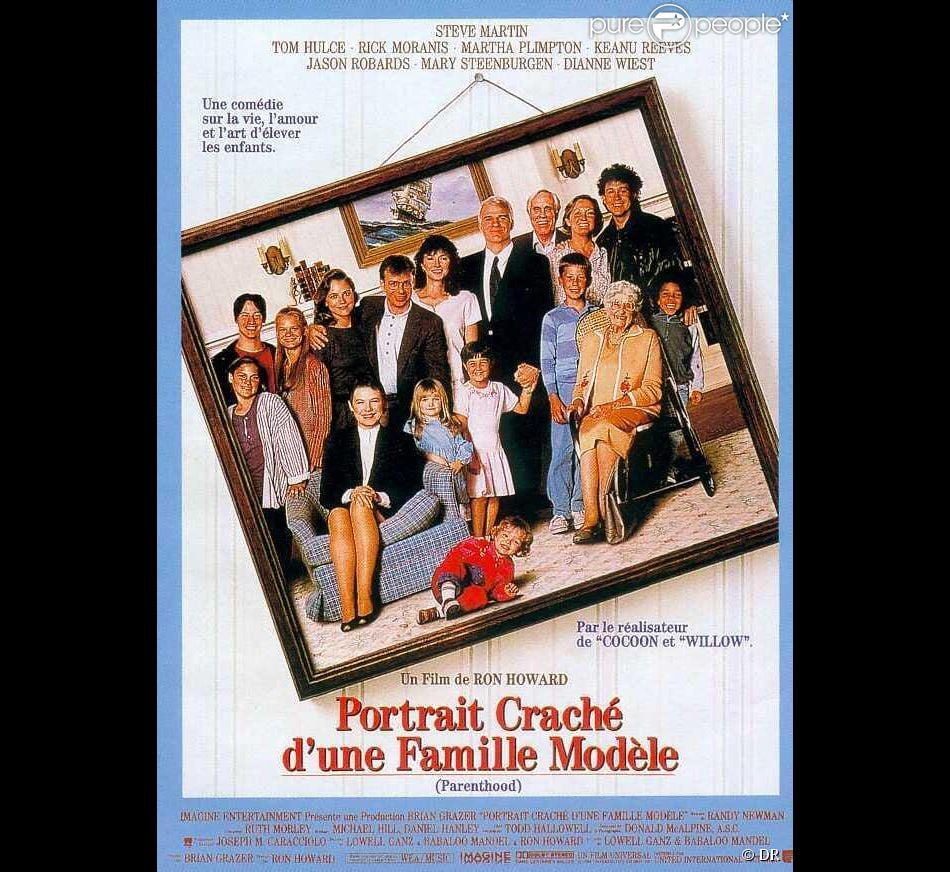 Portrait Craché D Une Famille Modèle Portrait craché d'une famille modèle de Ron Howard (1989) - Purepeople